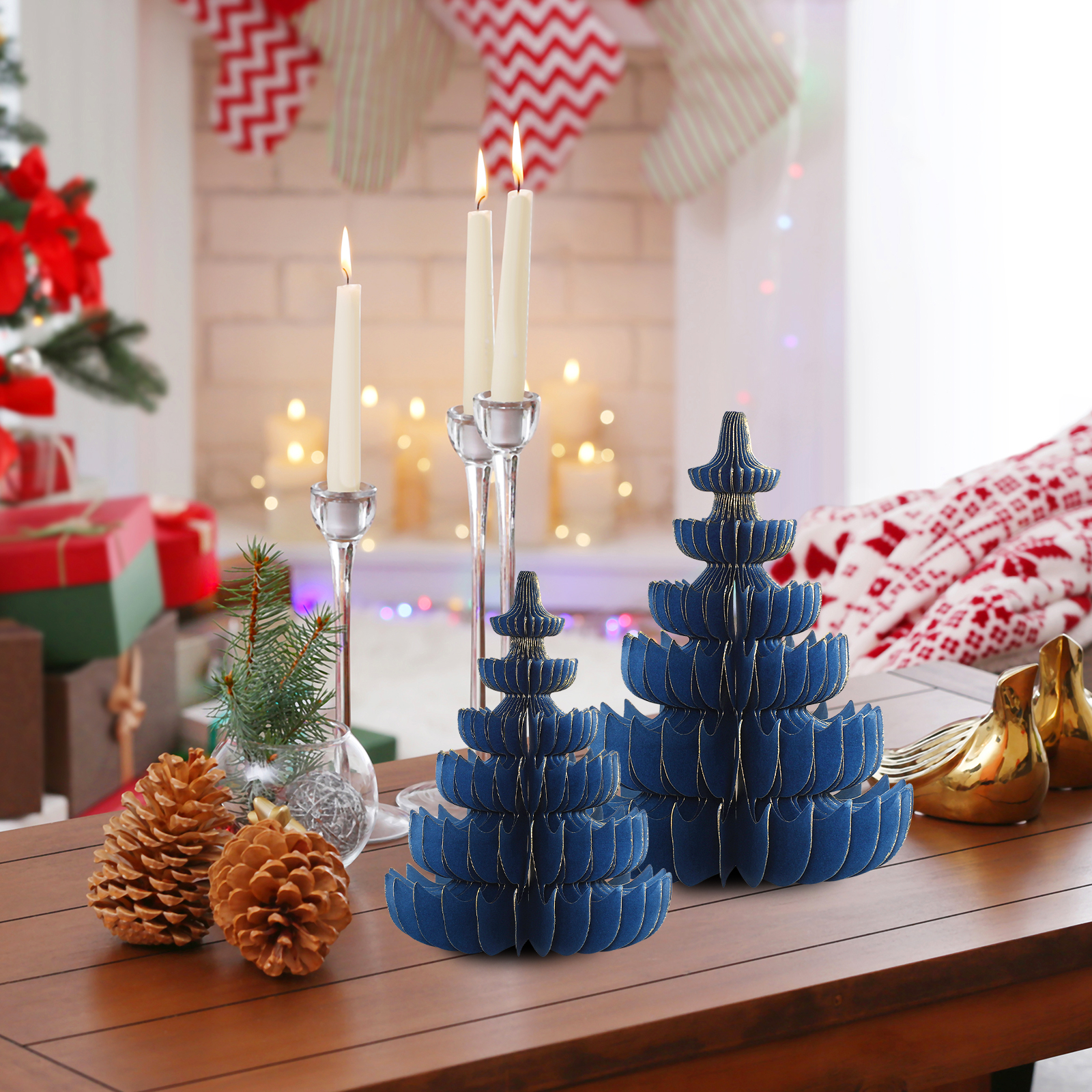 New Blue Design Honeycomb paper Tree ornaments-01.jpg